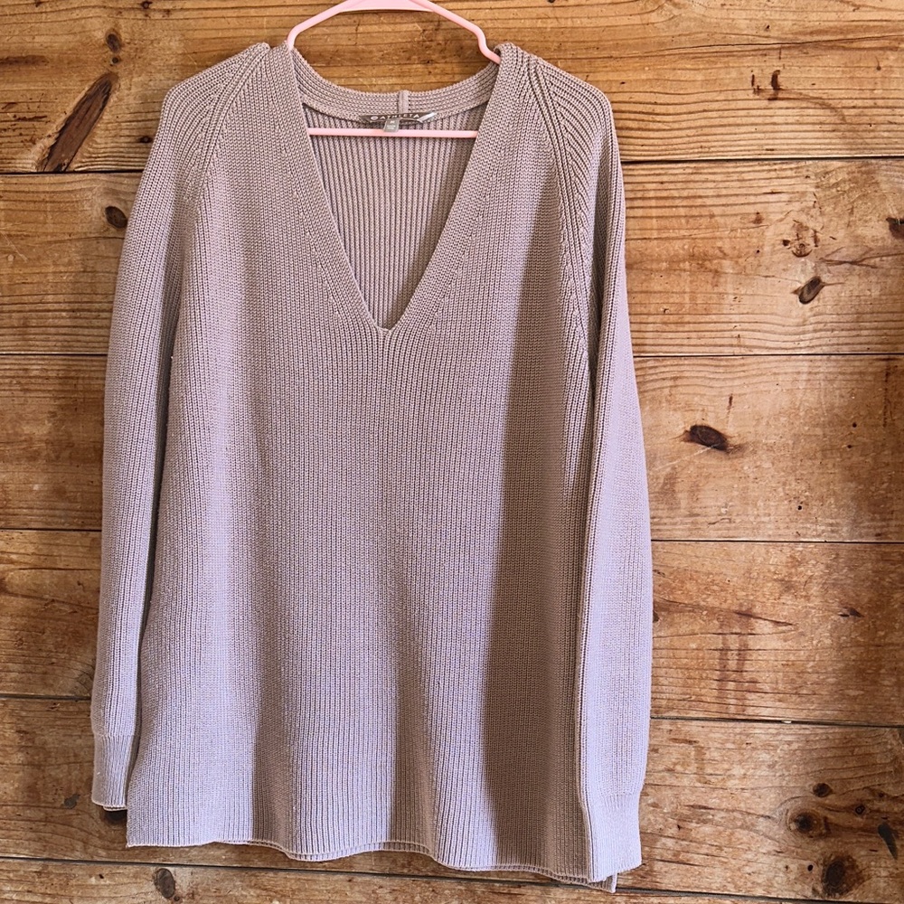 Athleta Switchback Pullover Light Mauve Pink Color - image 1